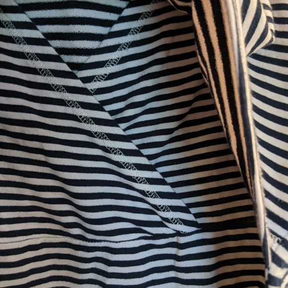 Latched Mama Long Sleeve Striped Breastfeeding Tunic XXL - Picture 6 of 7